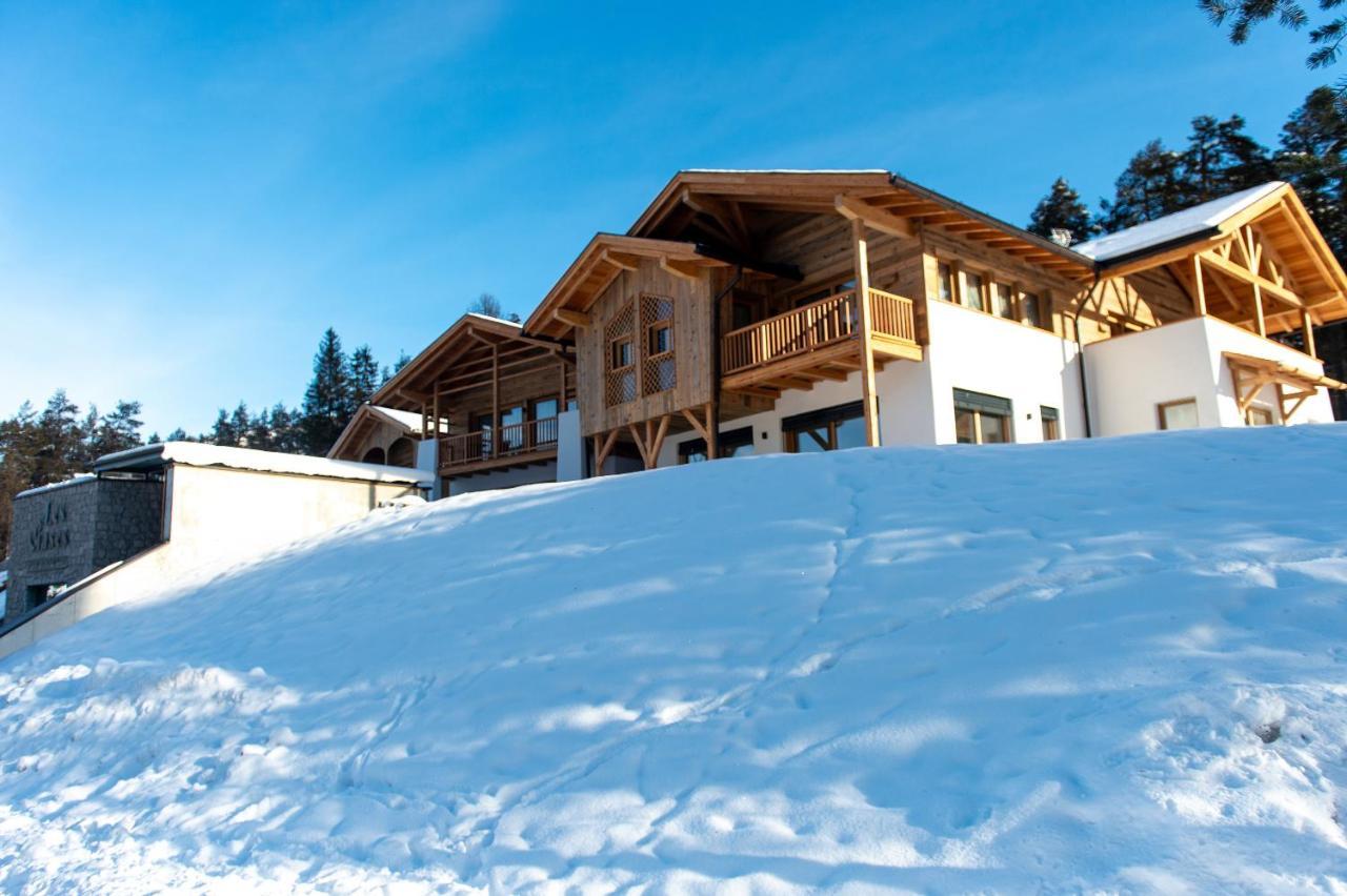 Les Ciases Chalets Dolomites Apt 3 San Vigilio Di Marebbe Exterior photo